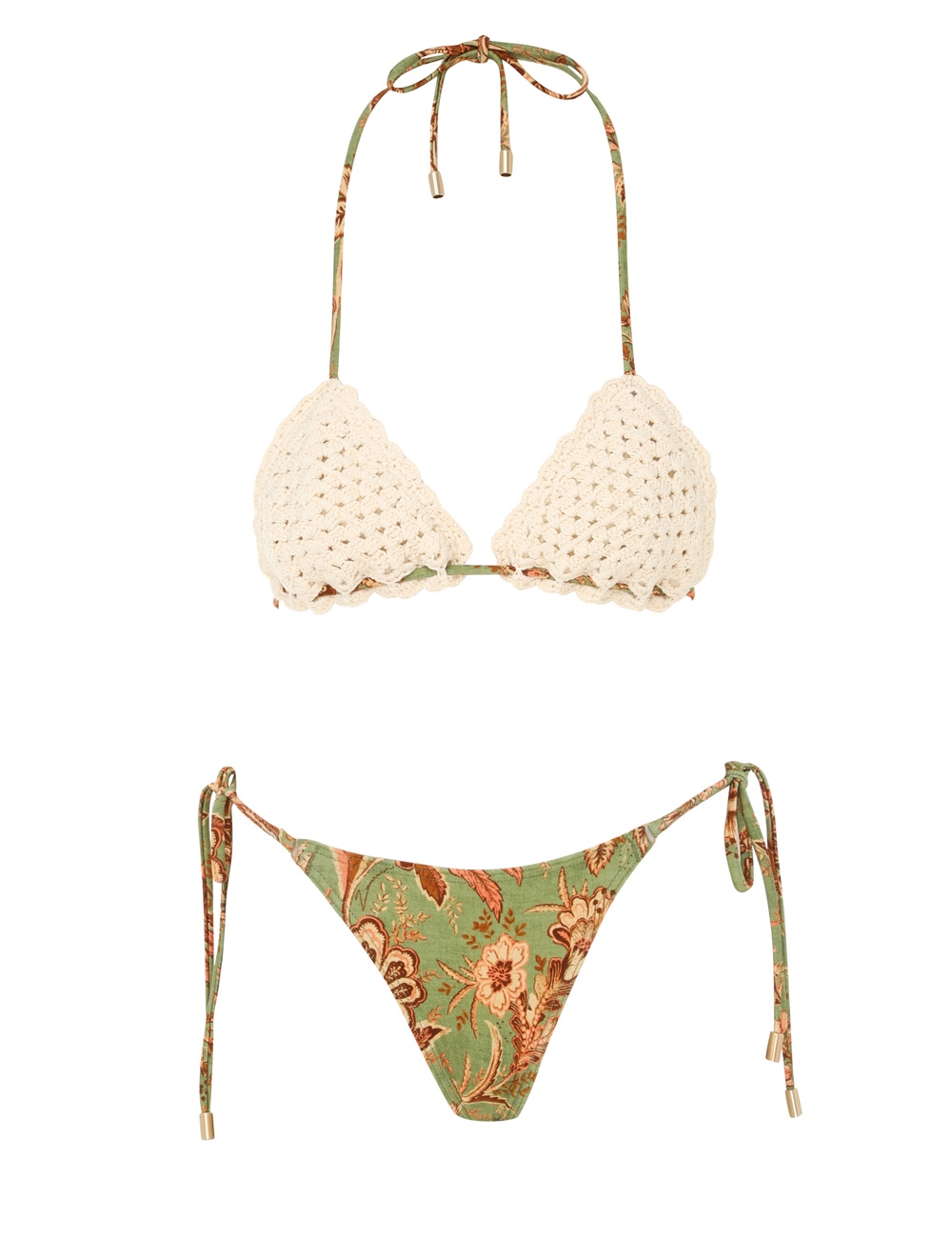 Junie Chevron Crochet Bikini