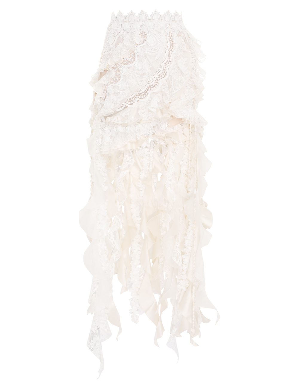 Wonderland Lace Frill Skirt