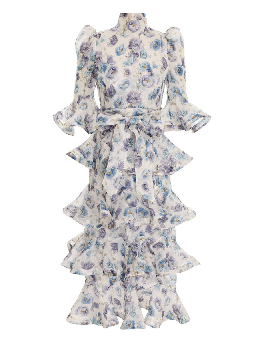 Tama Tiered Midi Dress