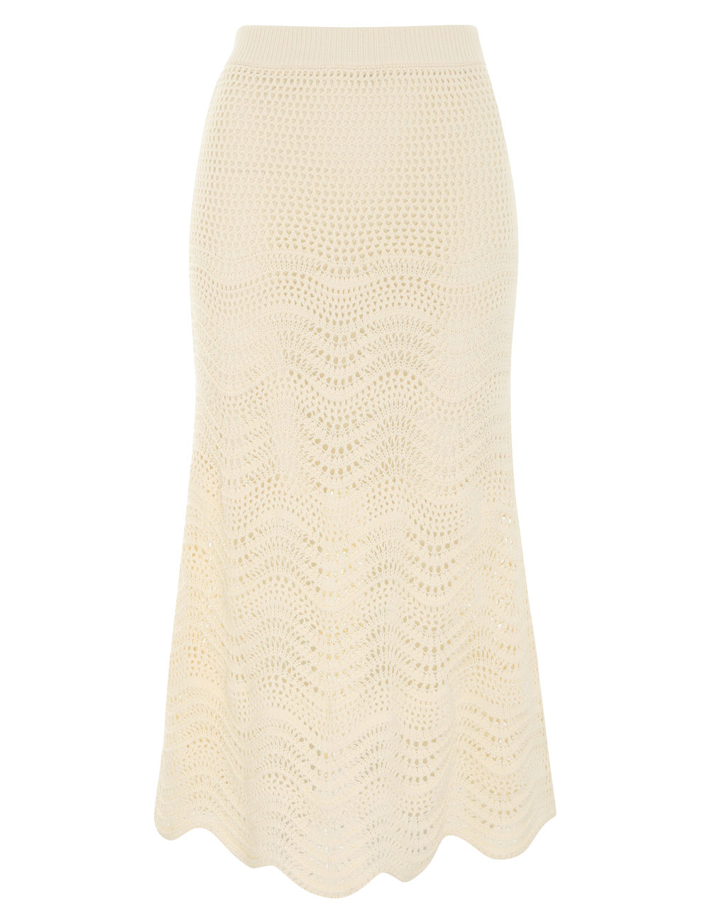 Devi Textured Knit Skirt