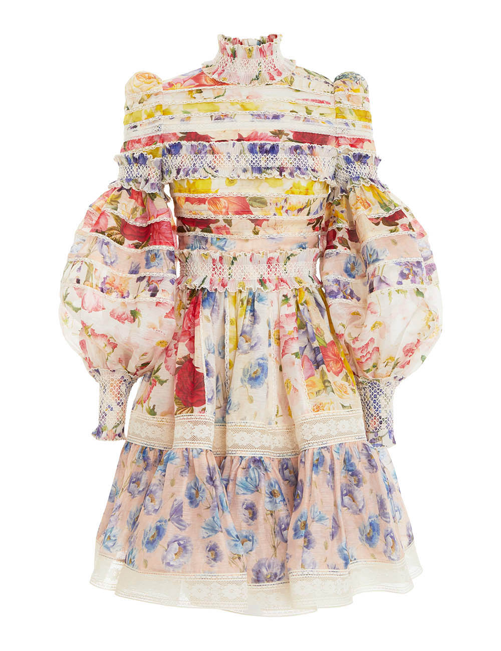 Wonderland Smocked Mini Dress