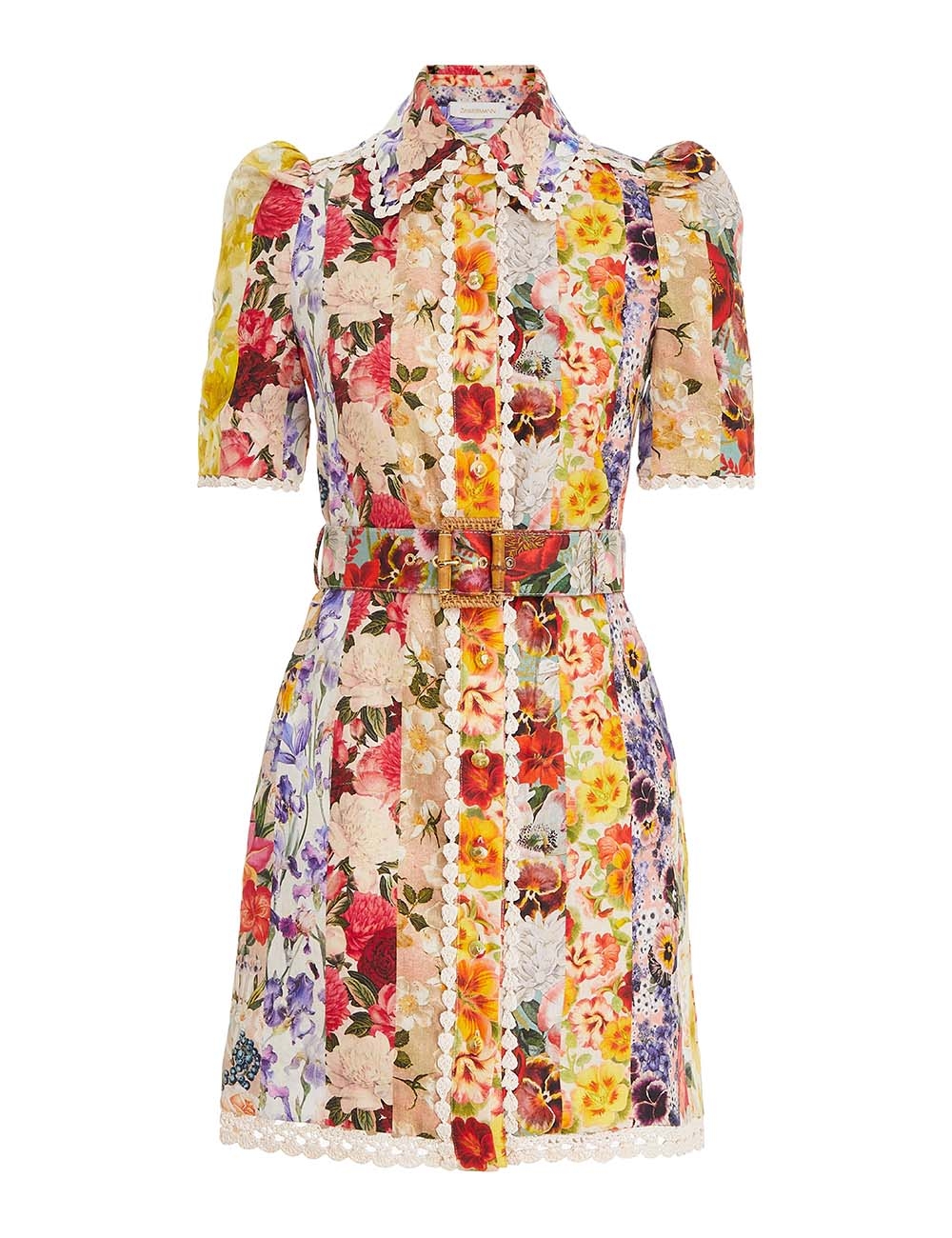 Wonderland Floral Shirt Dress