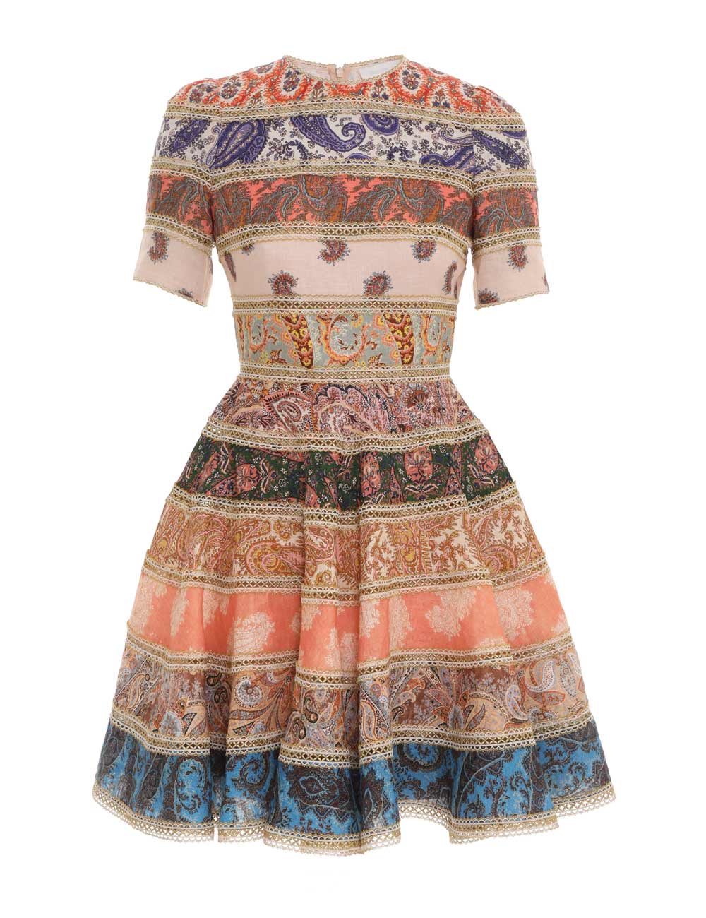 Devi Spliced Mini Dress