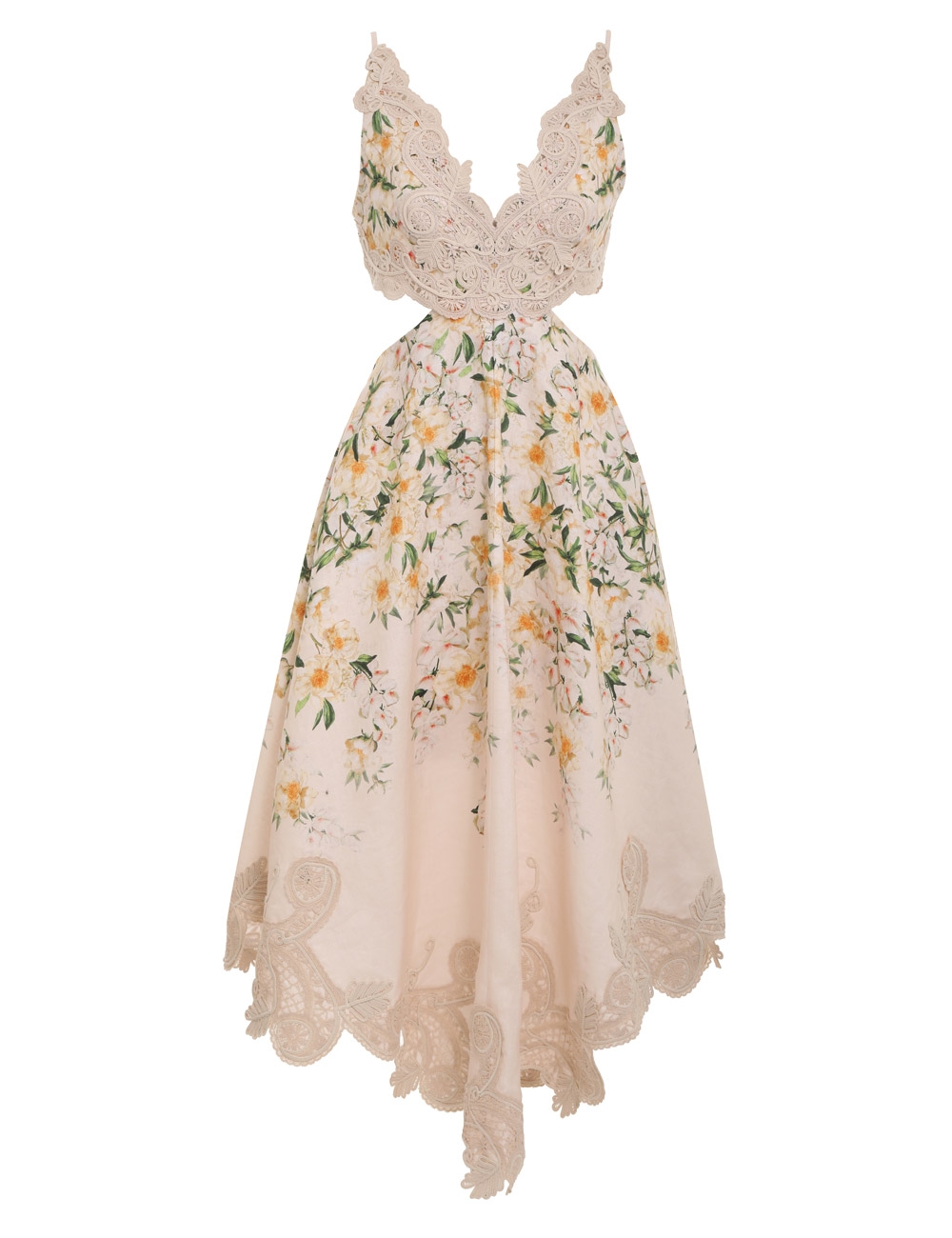 Coaster Battenburg Midi Dress