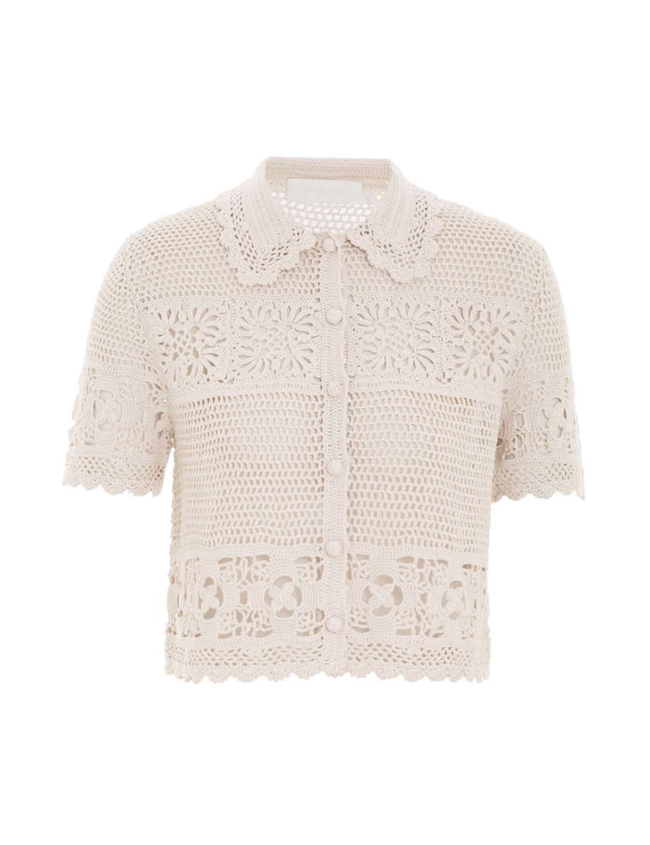 Chintz Hand Crochet Shirt