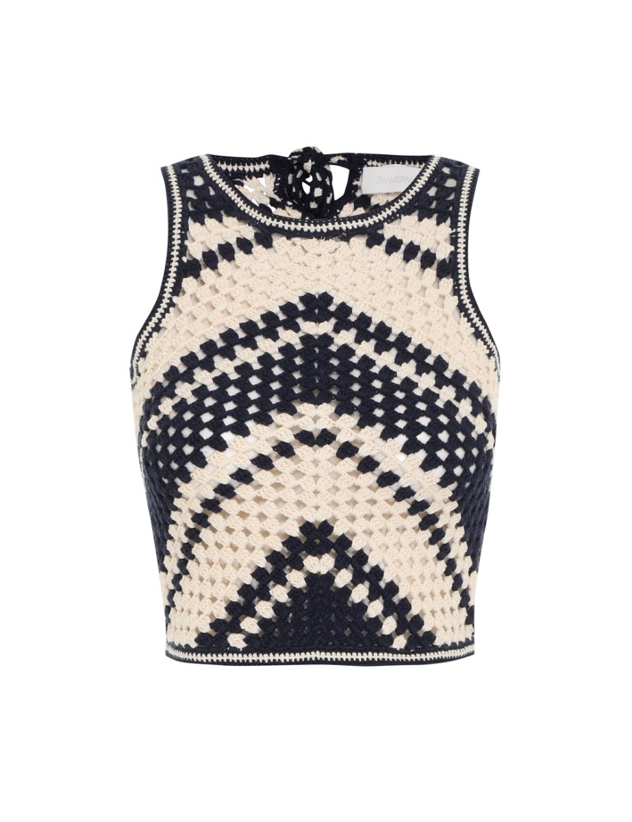 Chintz Hand Crochet Tank