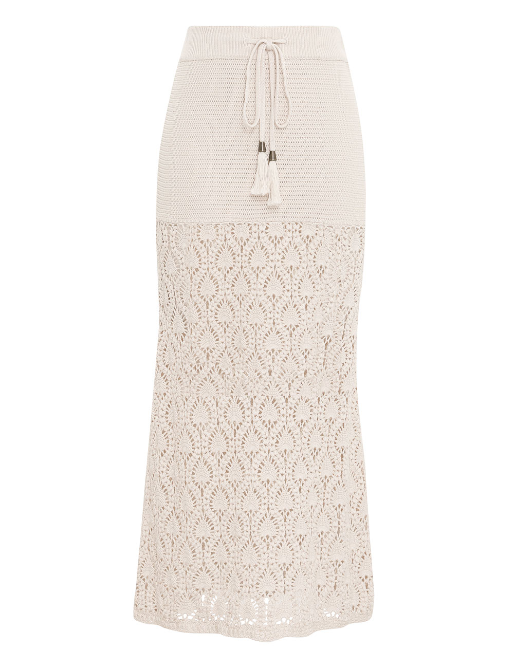 Ginger Hand Crochet Midi Skirt