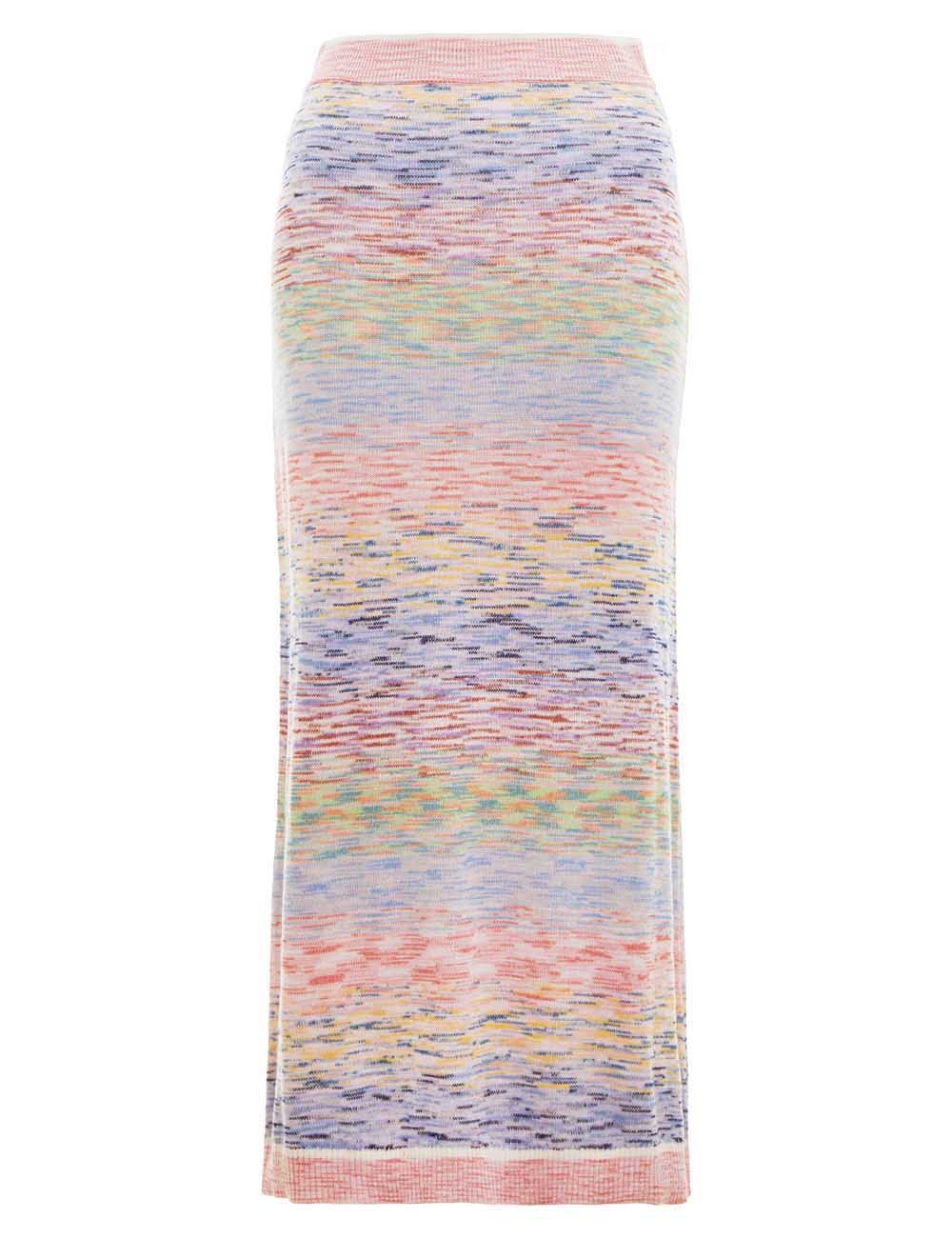 Raie Marl Midi Skirt