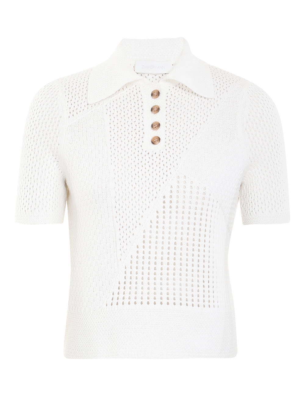 Raie Mesh Knit Polo