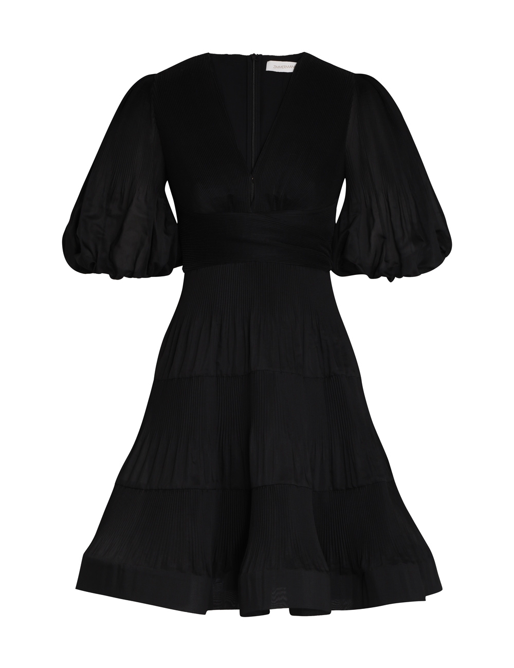 Pleated Mini Dress