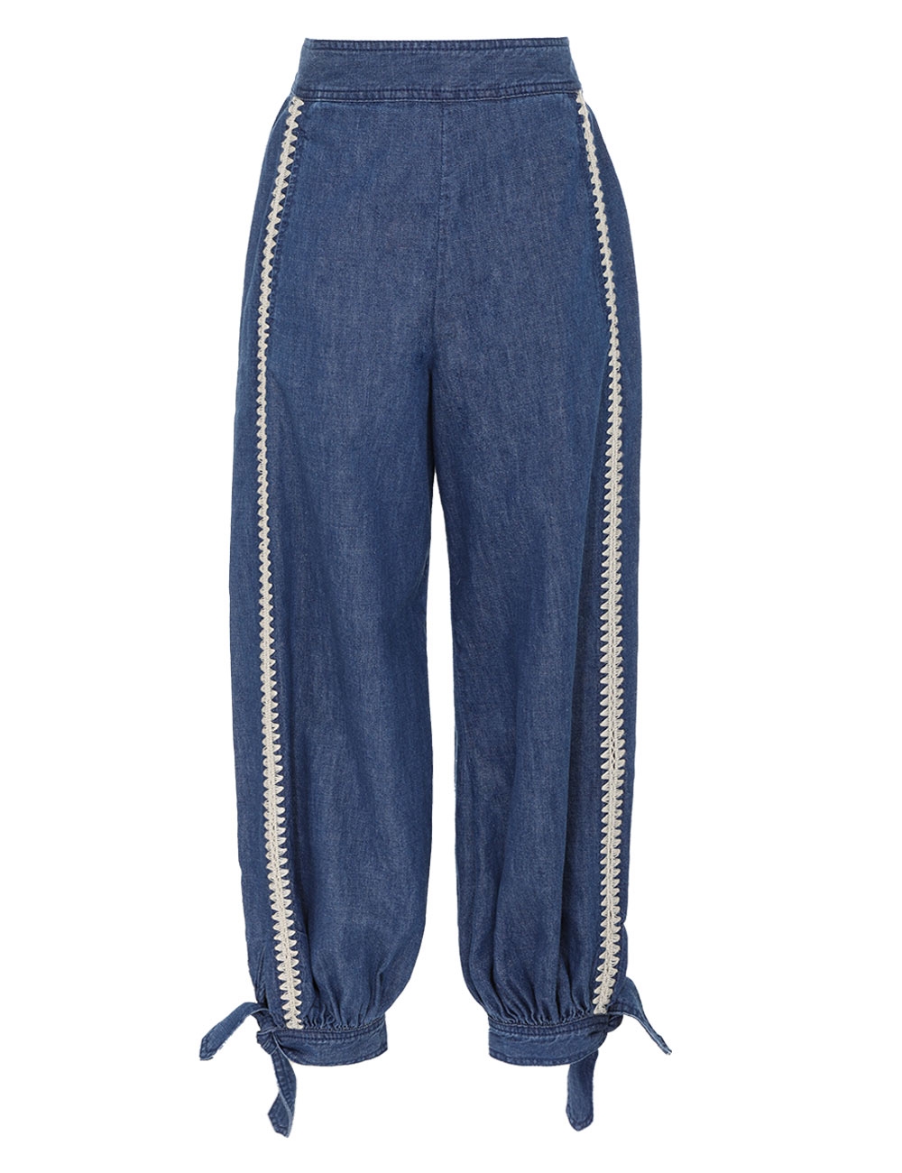 Chintz Denim Harem Pant