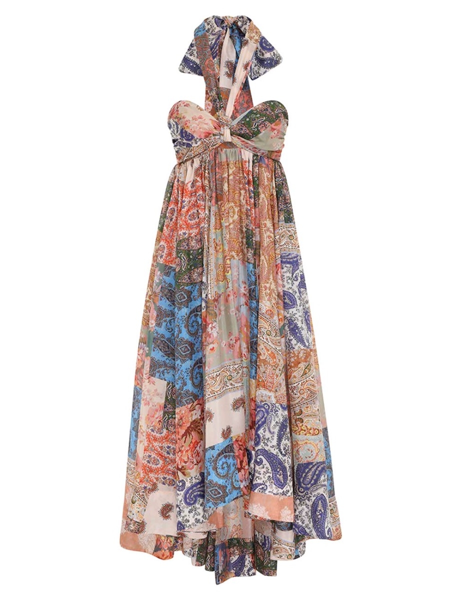 Devi Halter Maxi Dress