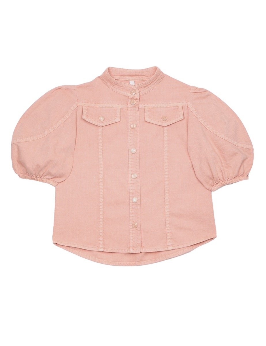 Ginger Utility Denim Top