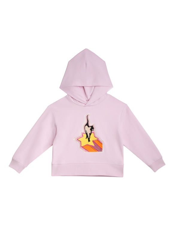 Ginger Embroidered Kids Hoodie