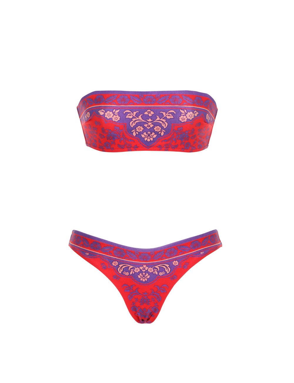 Raie Placement Bandeau Bikini