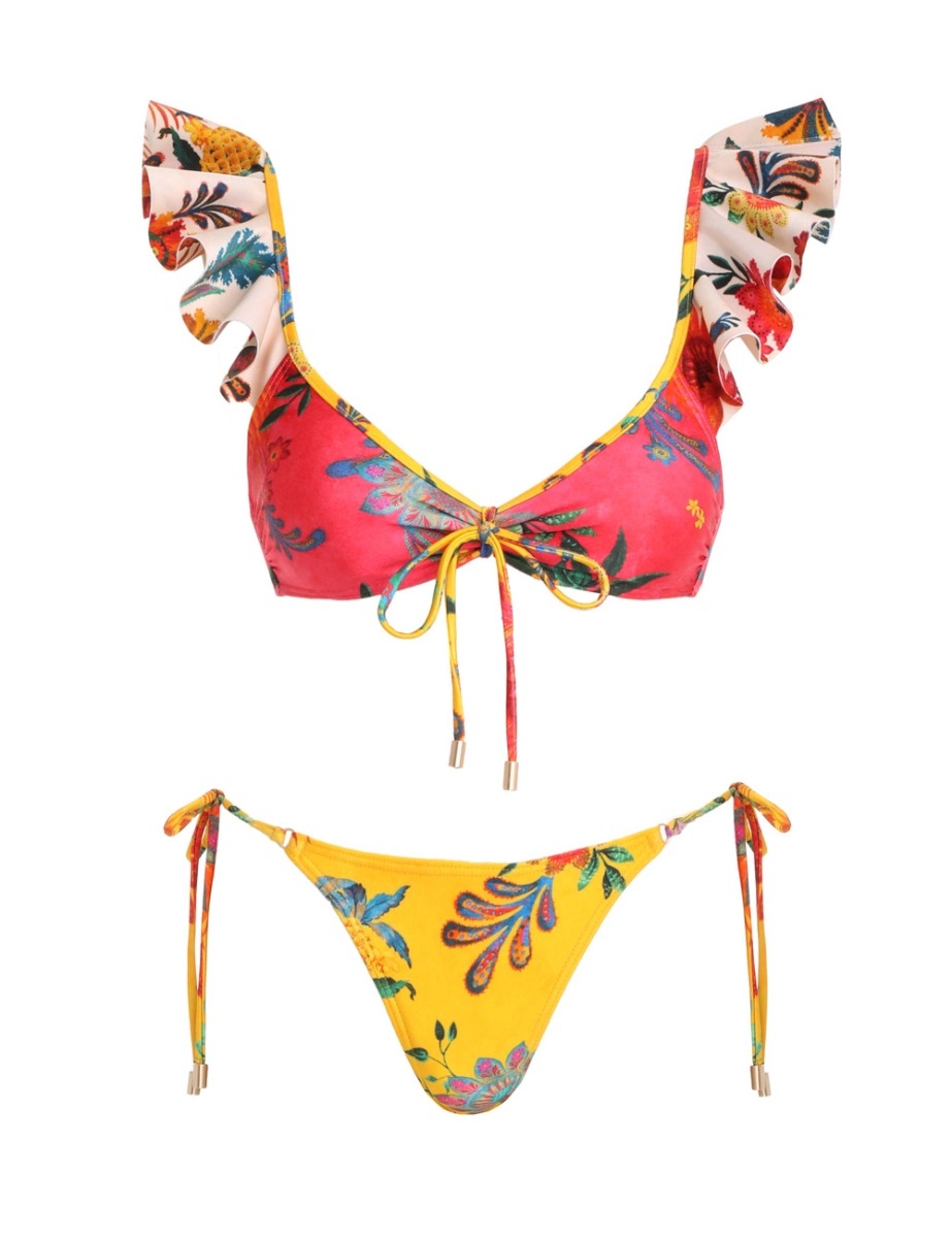 Ginger Frill Shoulder Bikini