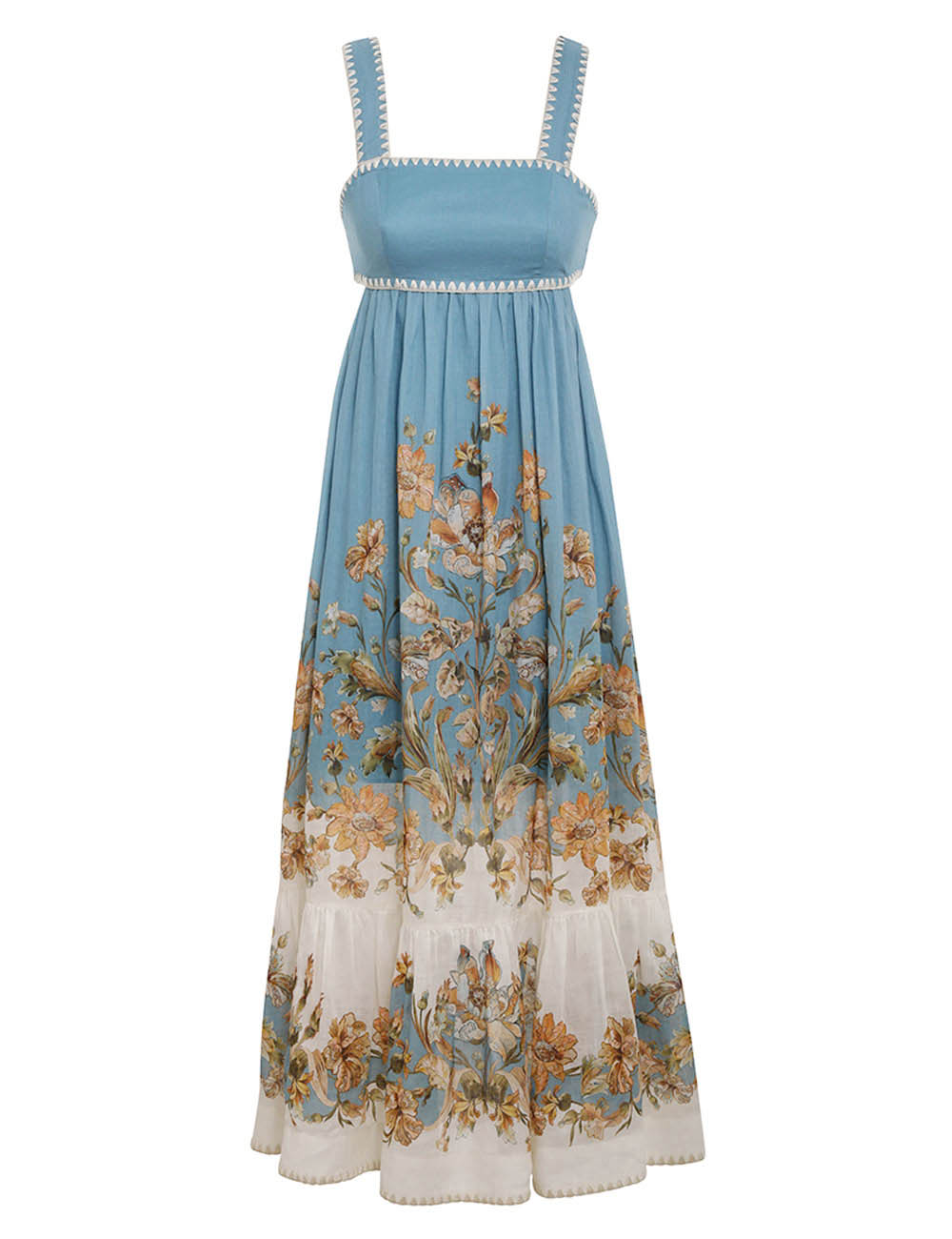 Chintz Tiered Midi Dress