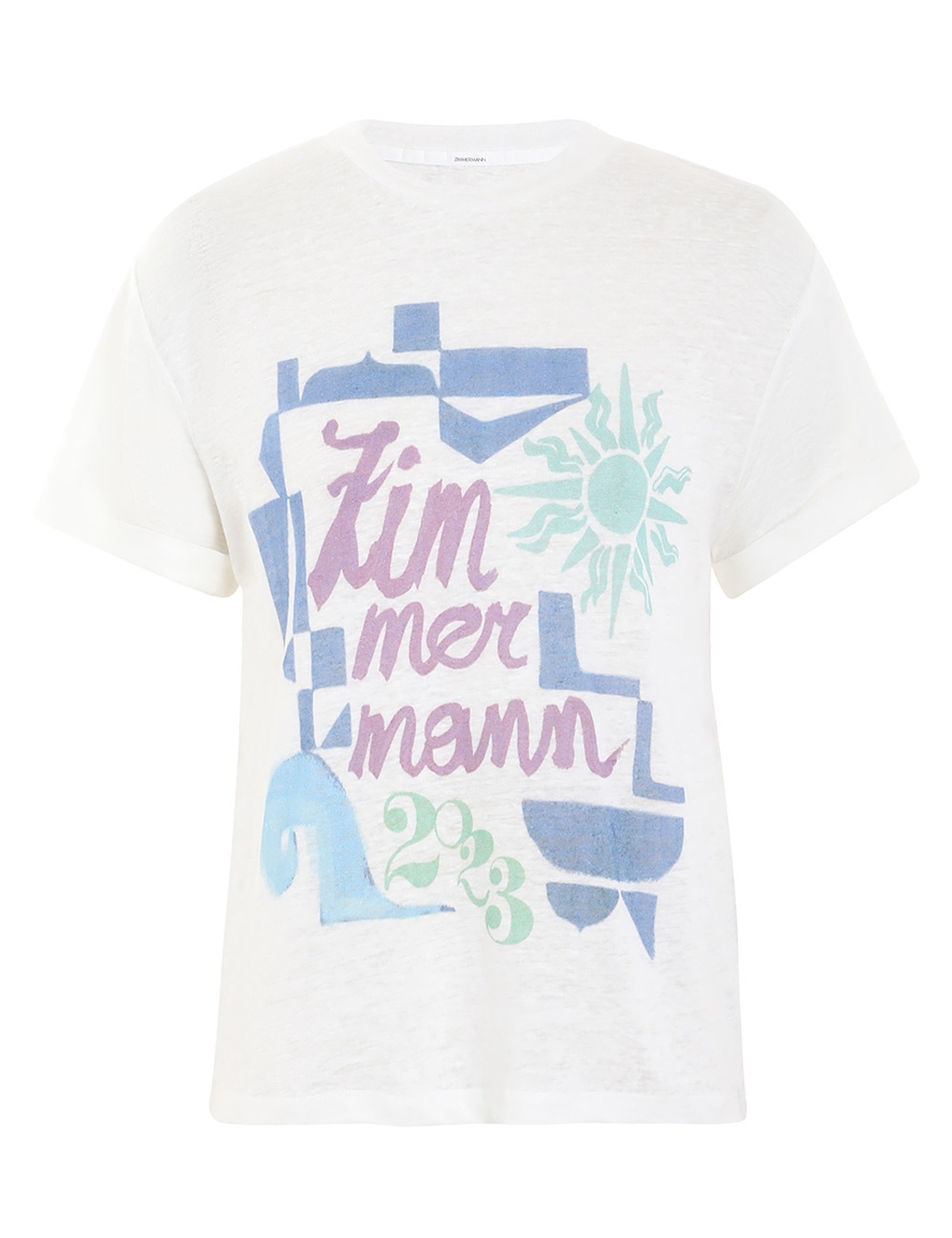 Raie Roll Sleeve Tee