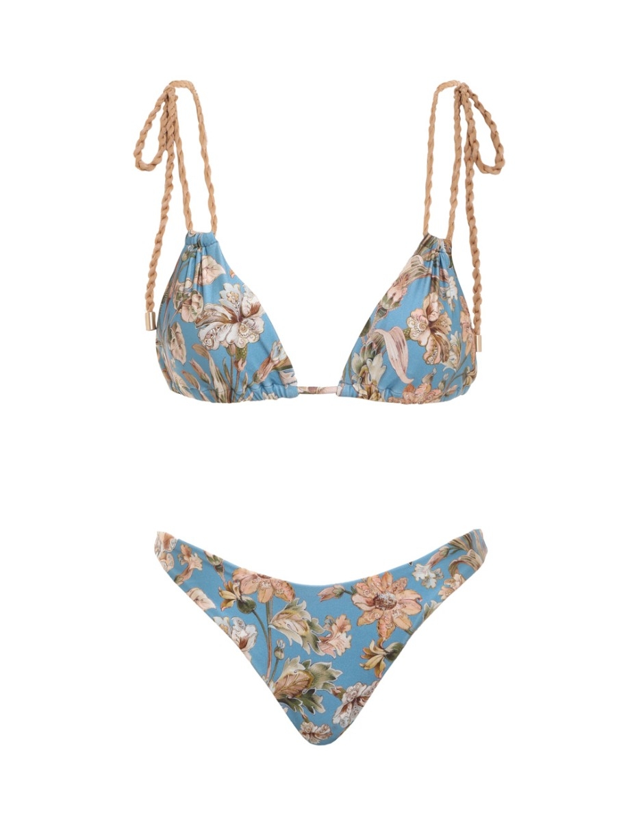 Chintz Rope Trim Bikini