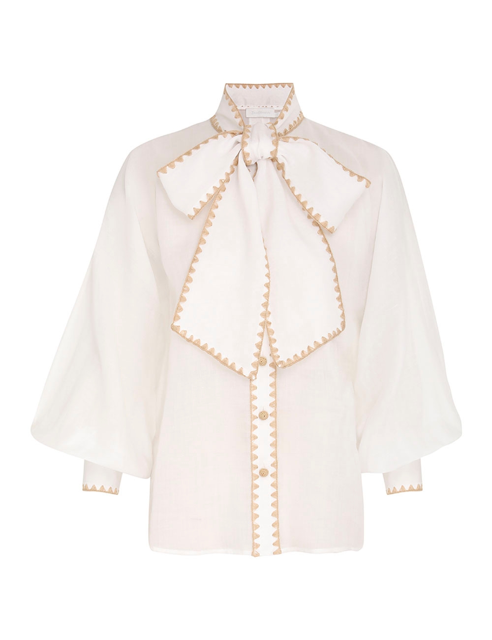 Devi Tie Neck Blouse