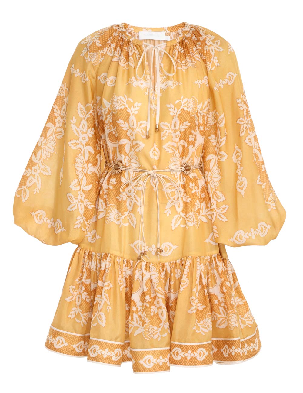 Raie Tiered Billow Mini Dress