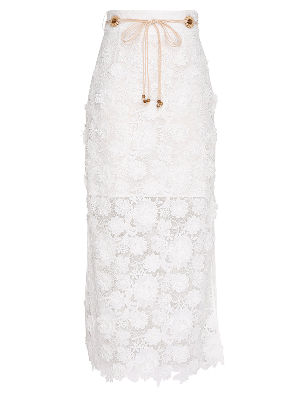 Raie Lace Flower Skirt