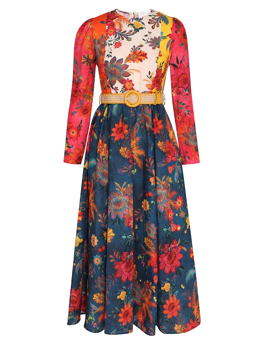 Ginger Long Sleeve Midi Dress