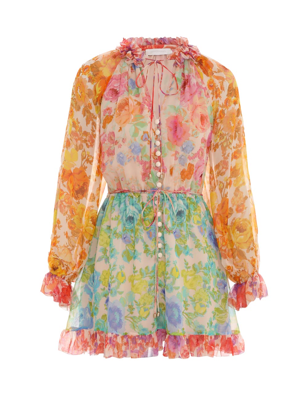 Raie Long Sleeve Playsuit