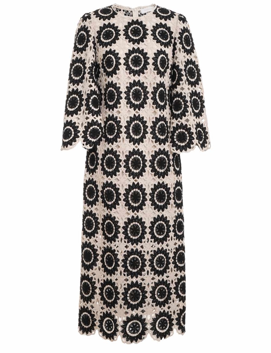 Ginger Lace Midi Dress