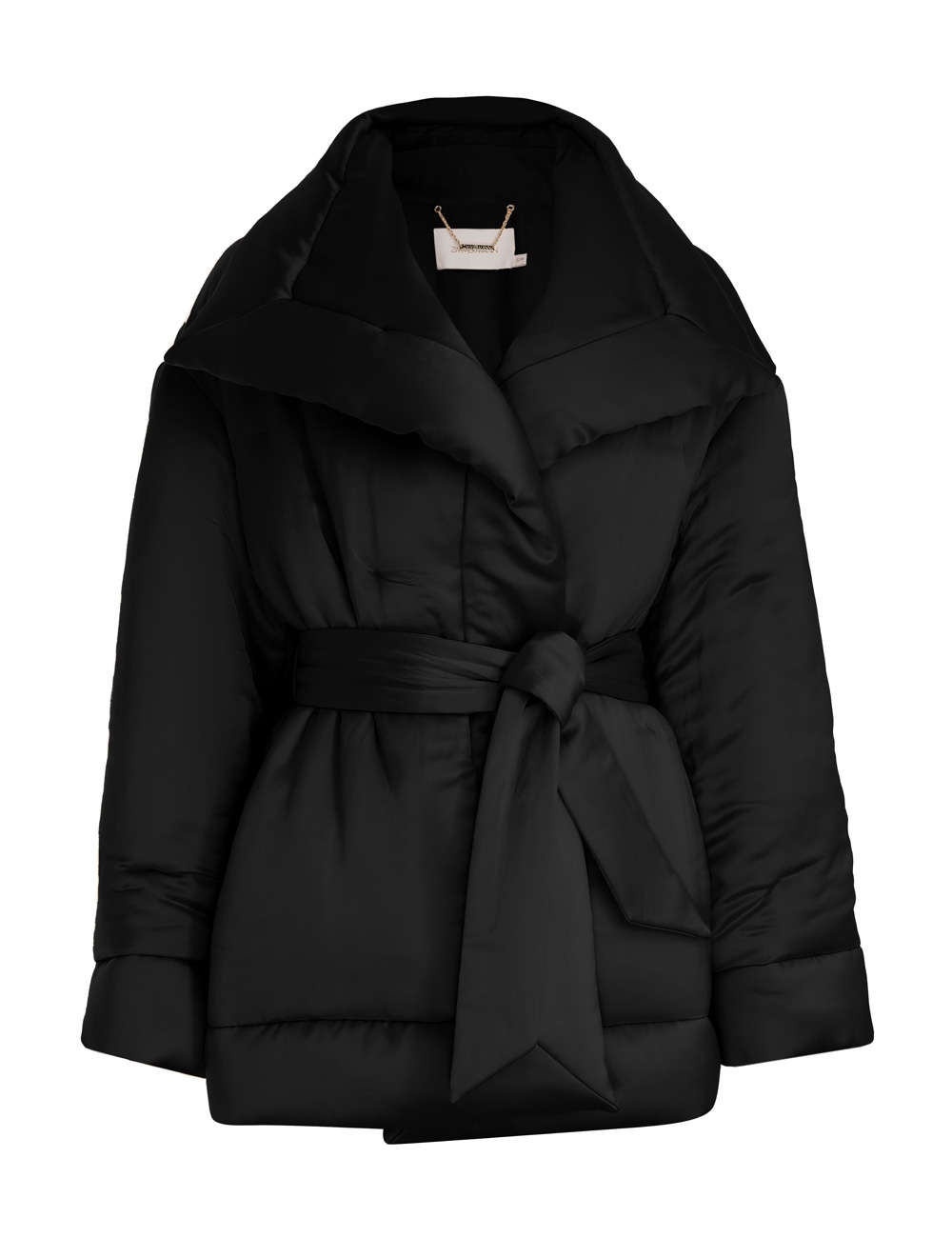 Luminosity Satin Wadded Jacket