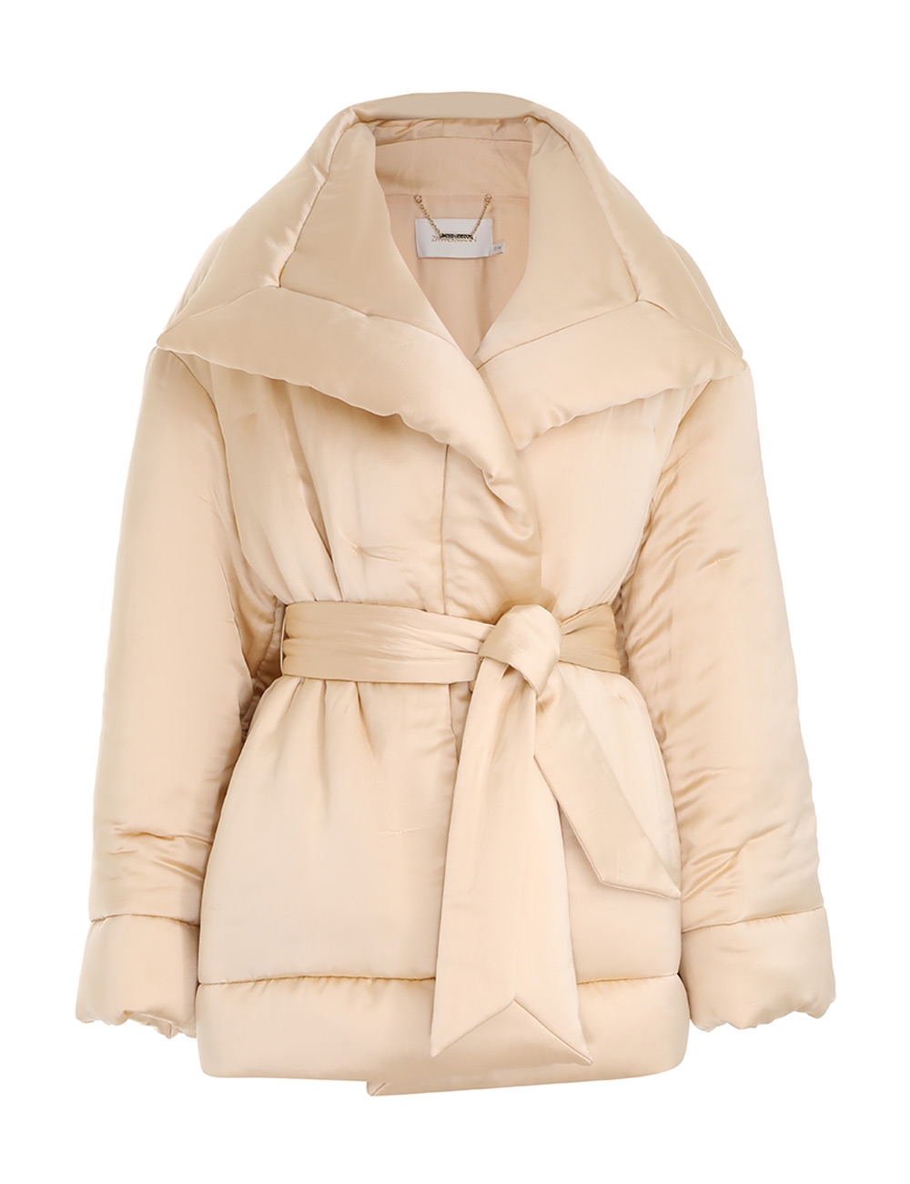Luminosity Satin Wadded Jacket