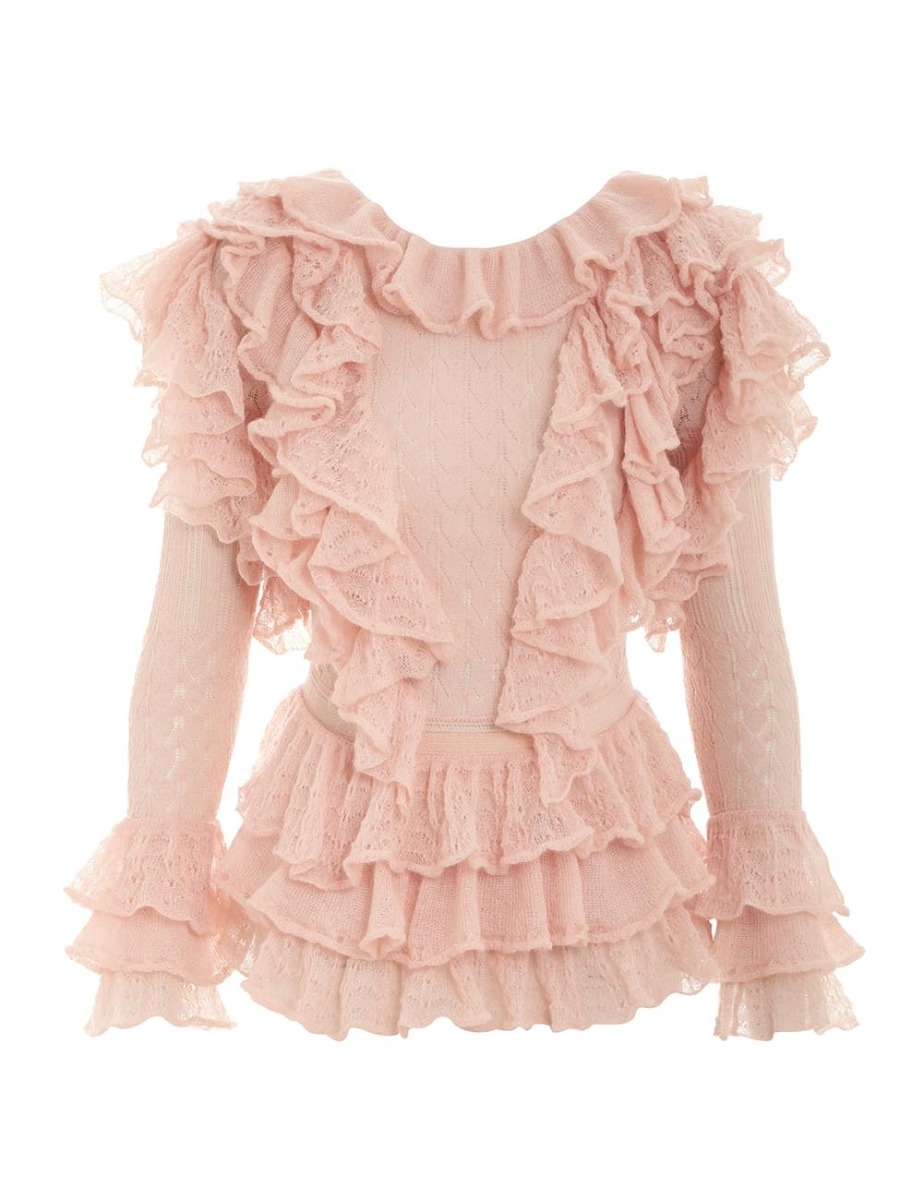 Luminosity Frill V-Neck Top