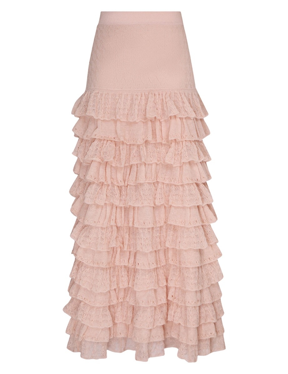 Luminosity Lace Frill Skirt