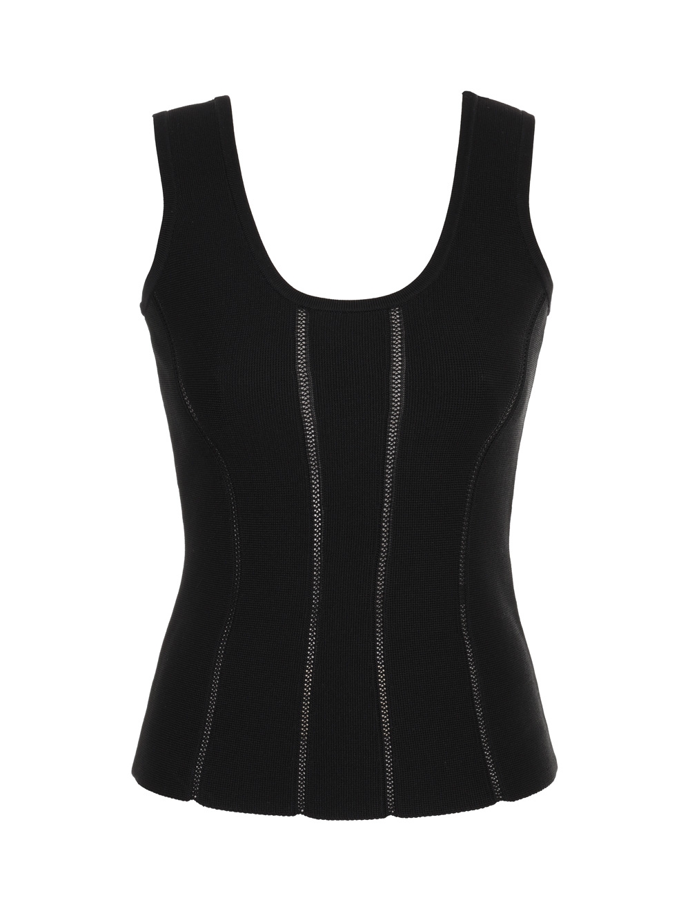 Luminosity Knit Panelled Tank