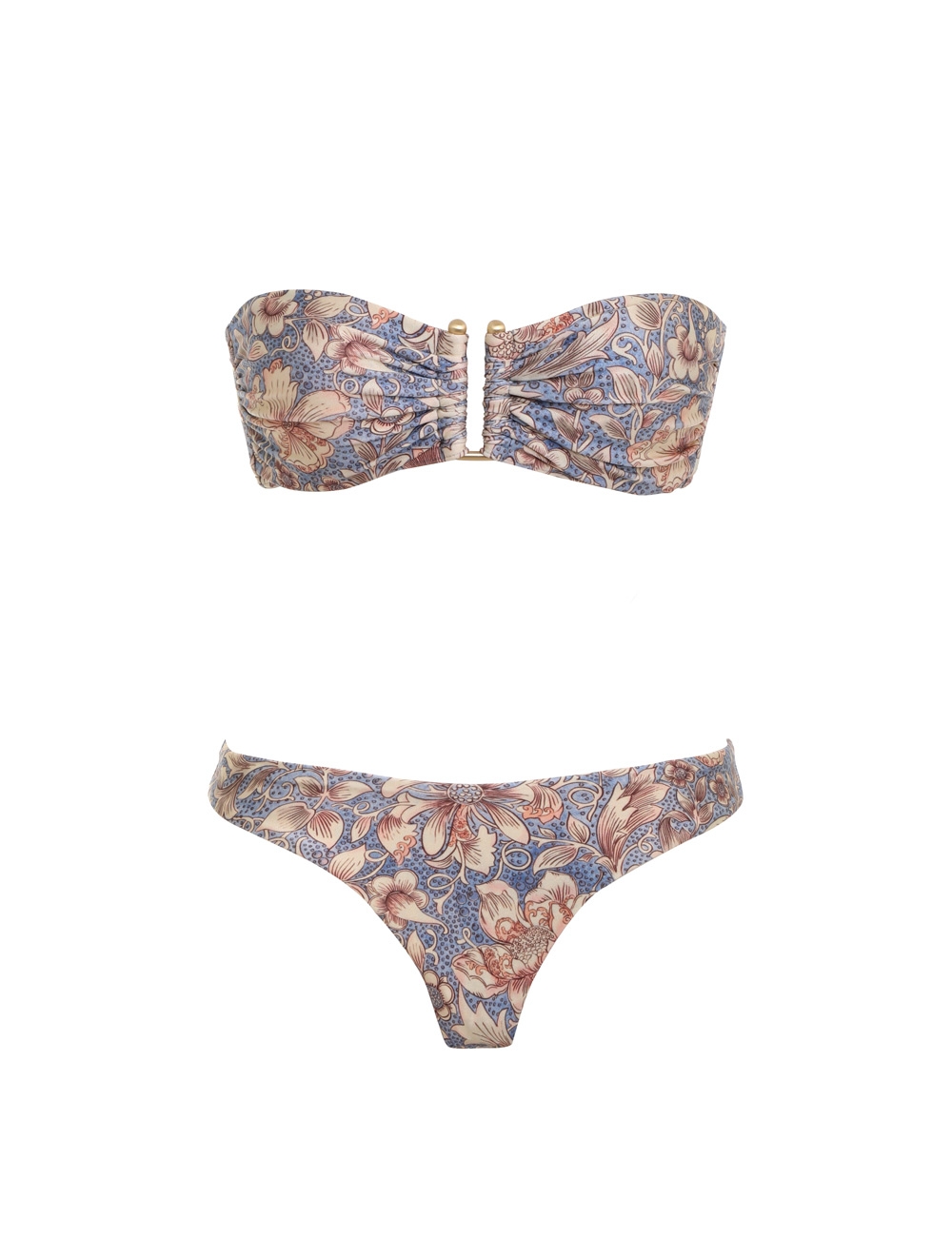 Chintz Deep U Trim Bikini