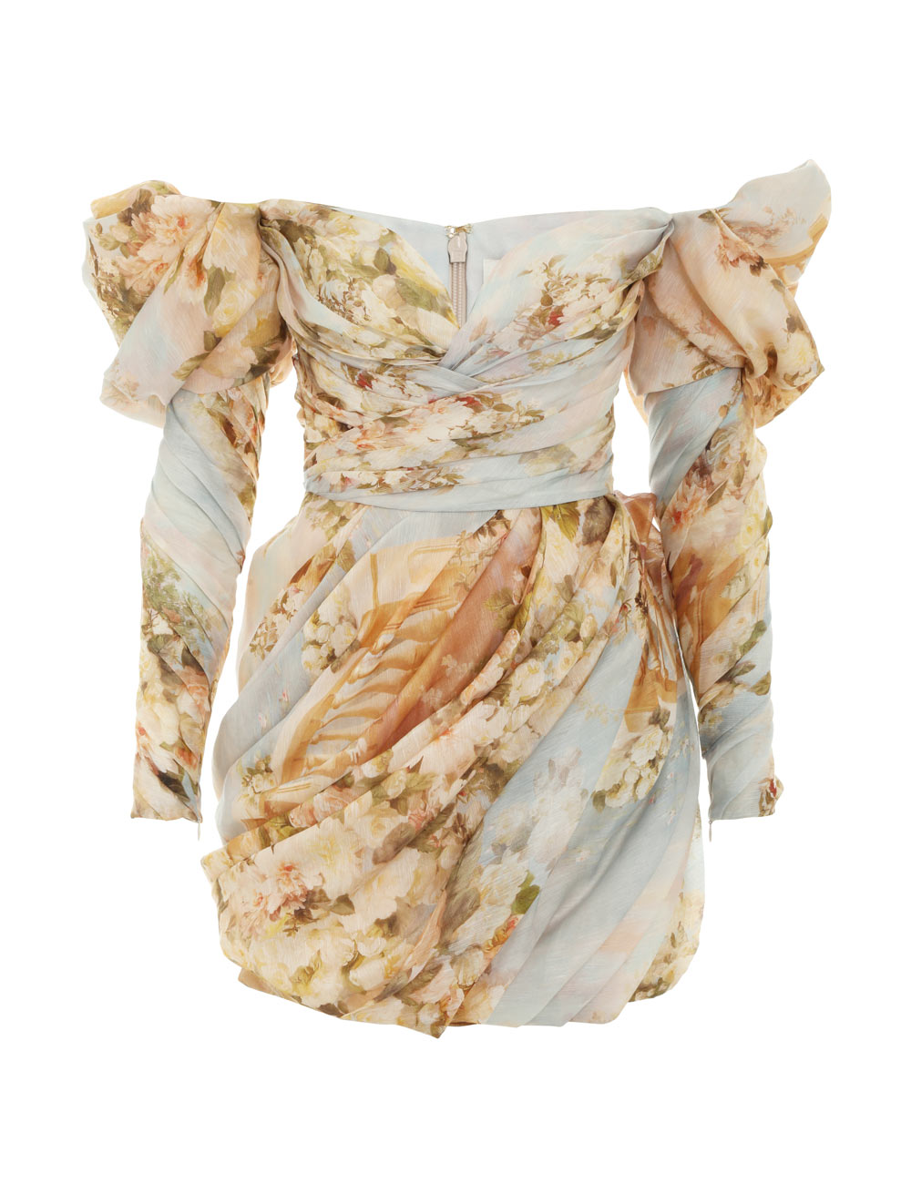 Luminosity Drape Mini Dress