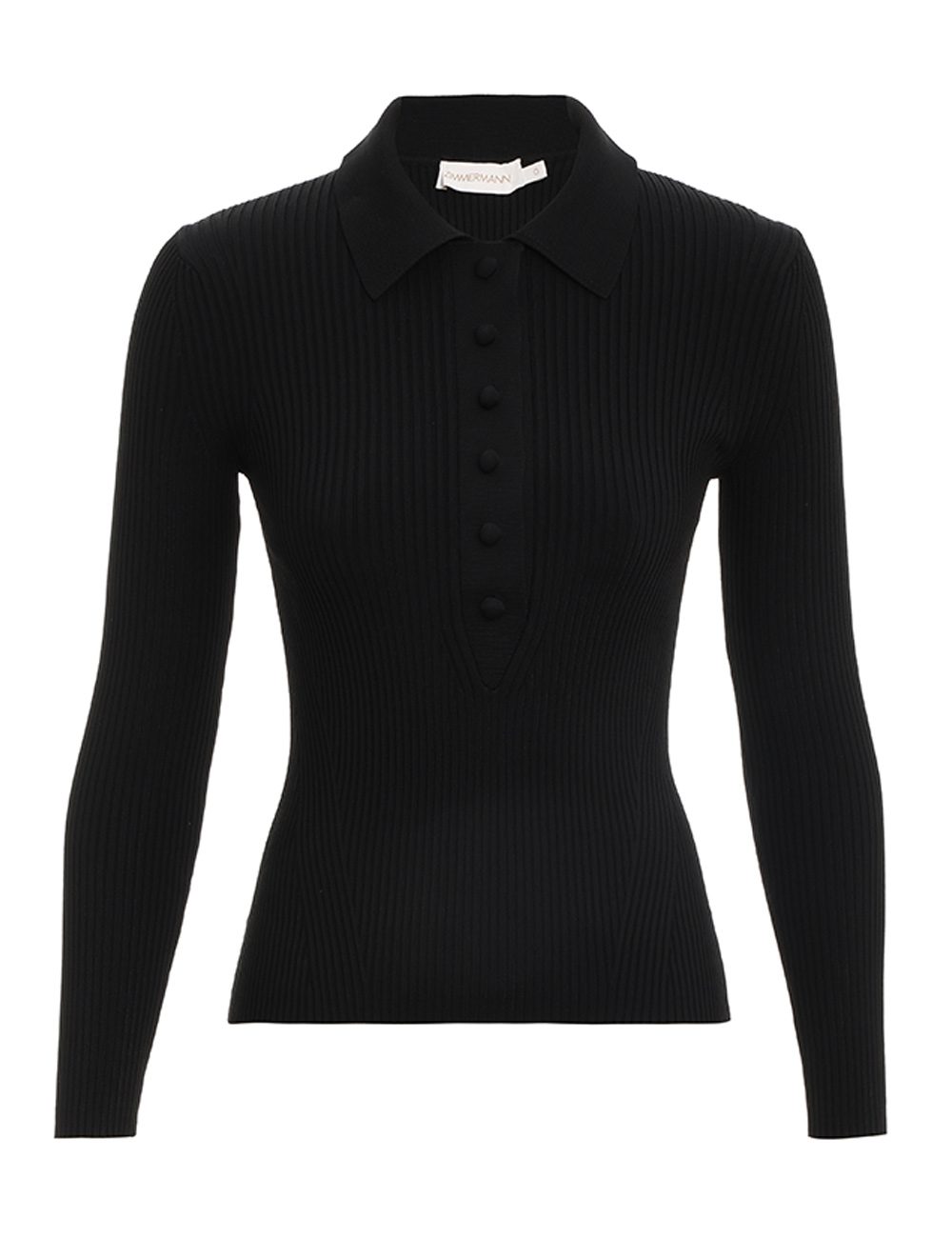 Knit Polo Top