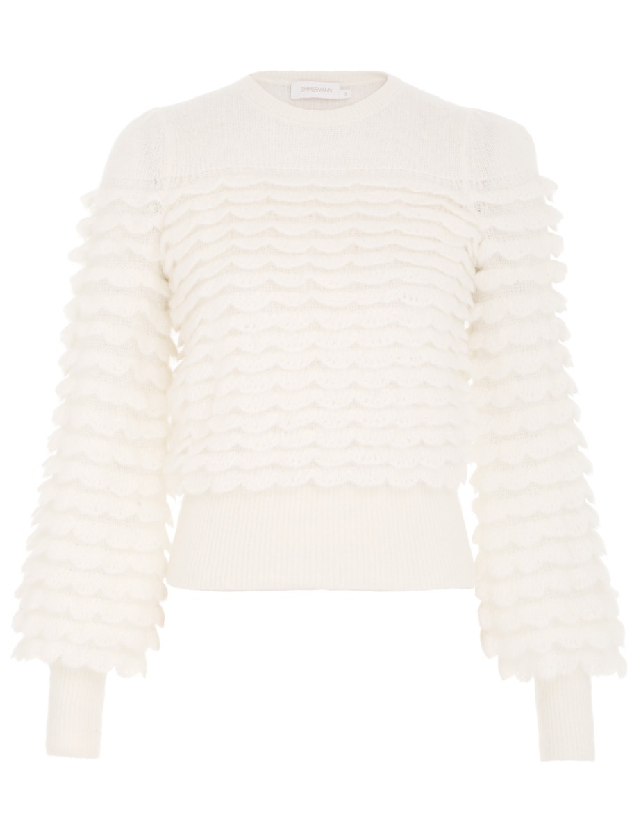 Luminosity Scallop Sweater