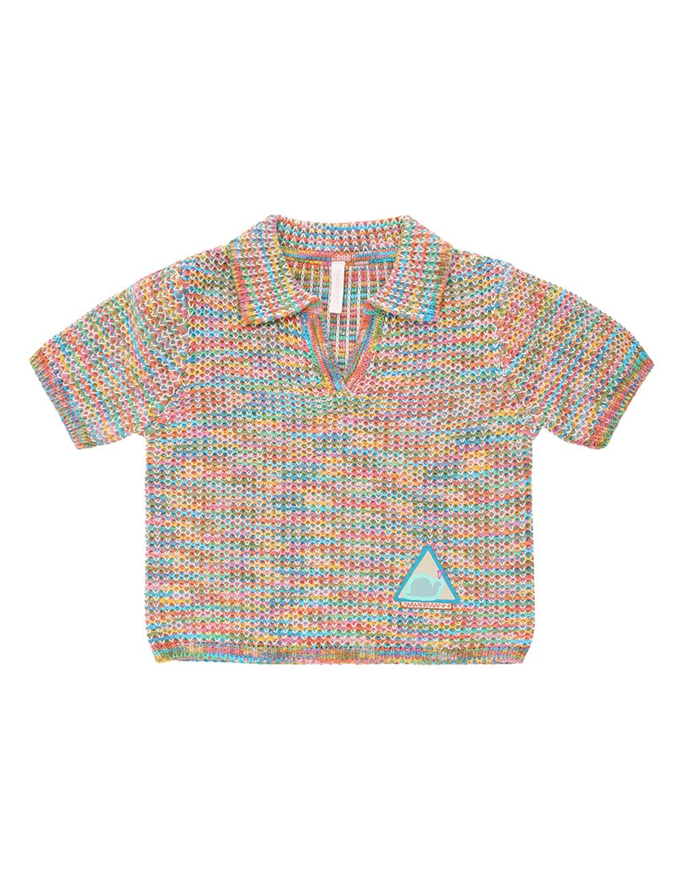 August Textured Knit Polo