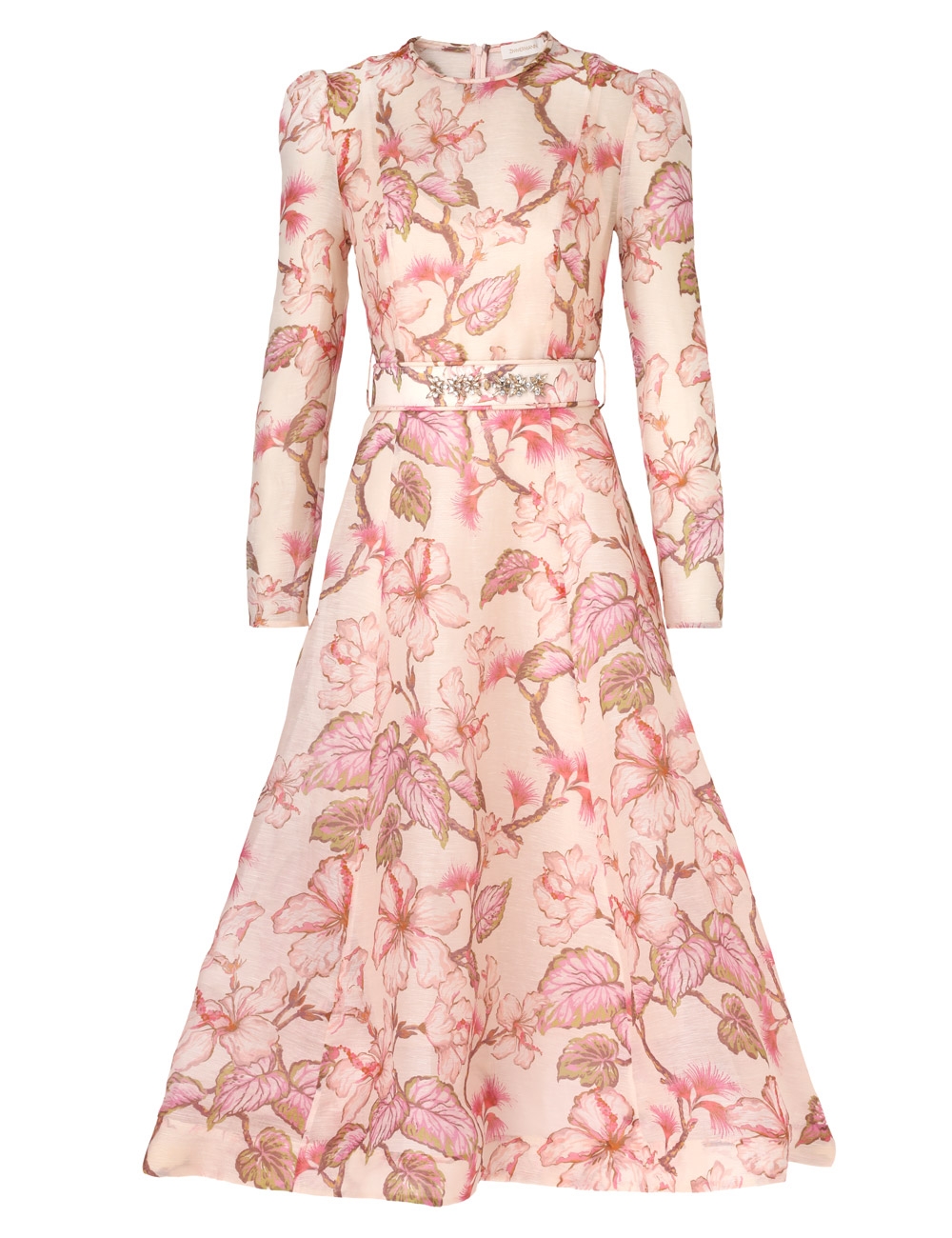 Zimmermann floral hot sale midi dress