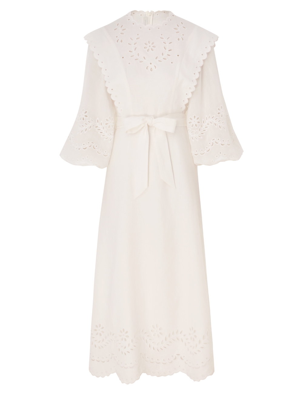 Junie Embroidered Midi Dress