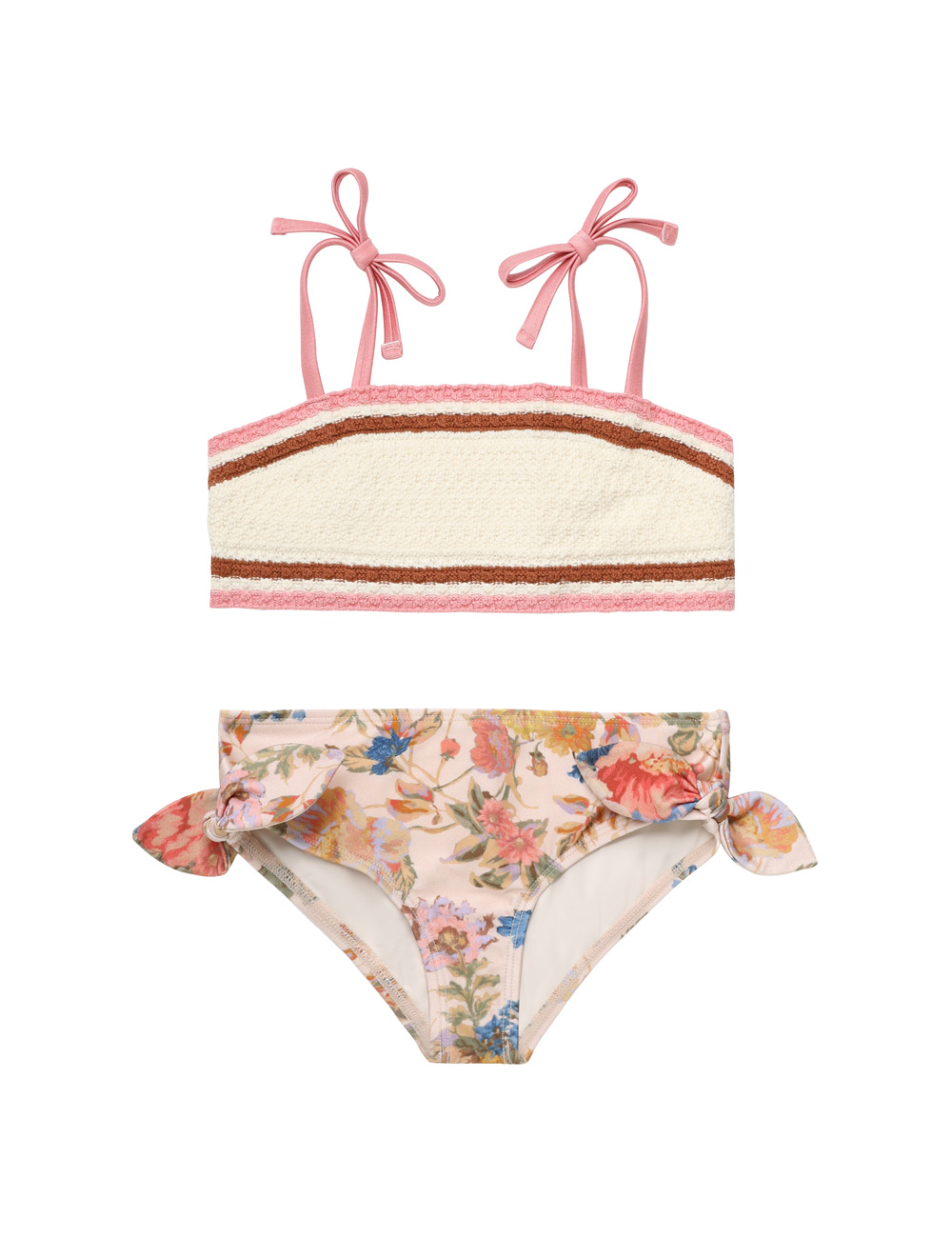August Knit Bandeau Bikini