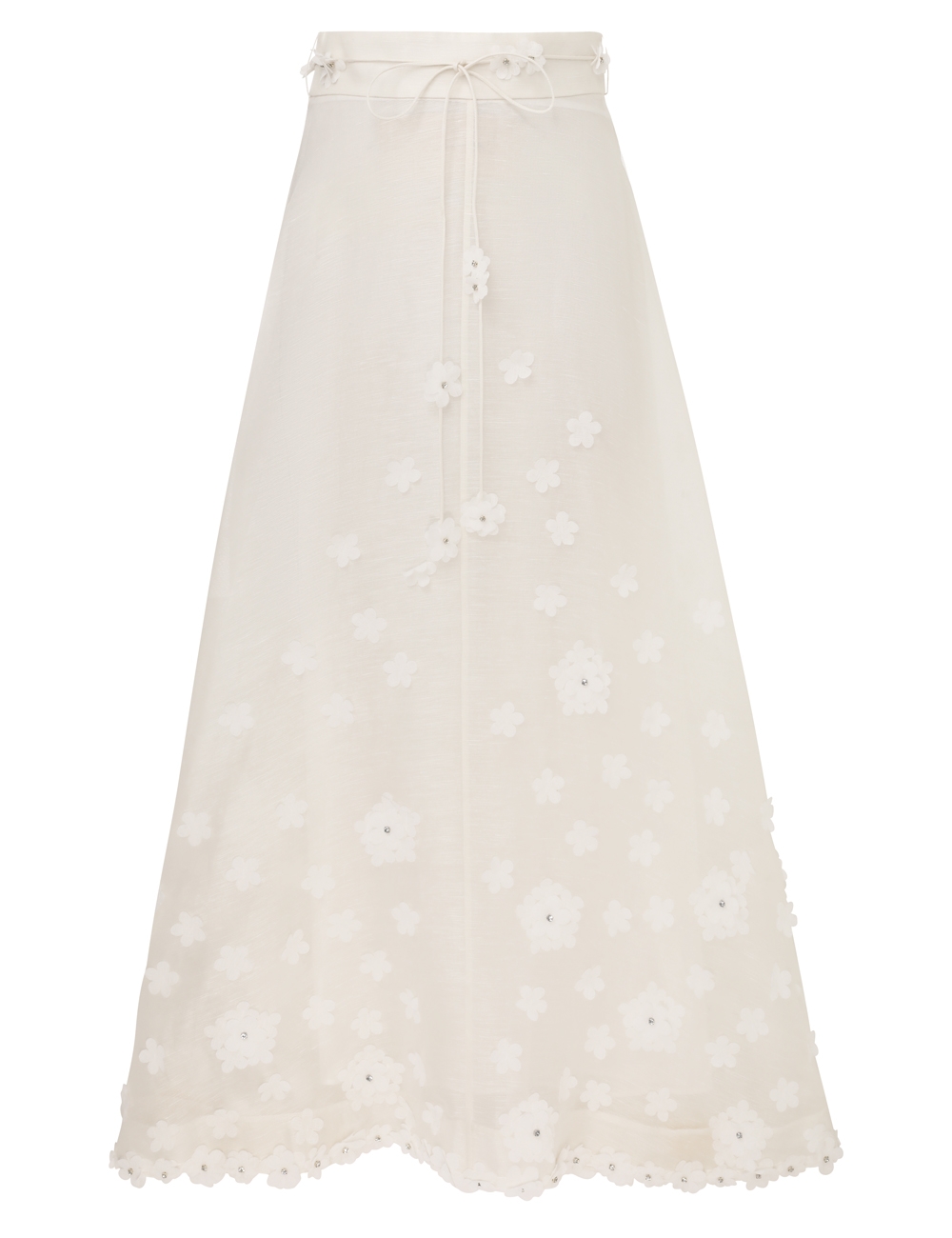 Matchmaker Lift Off Skirt Ivory Online | Zimmermann