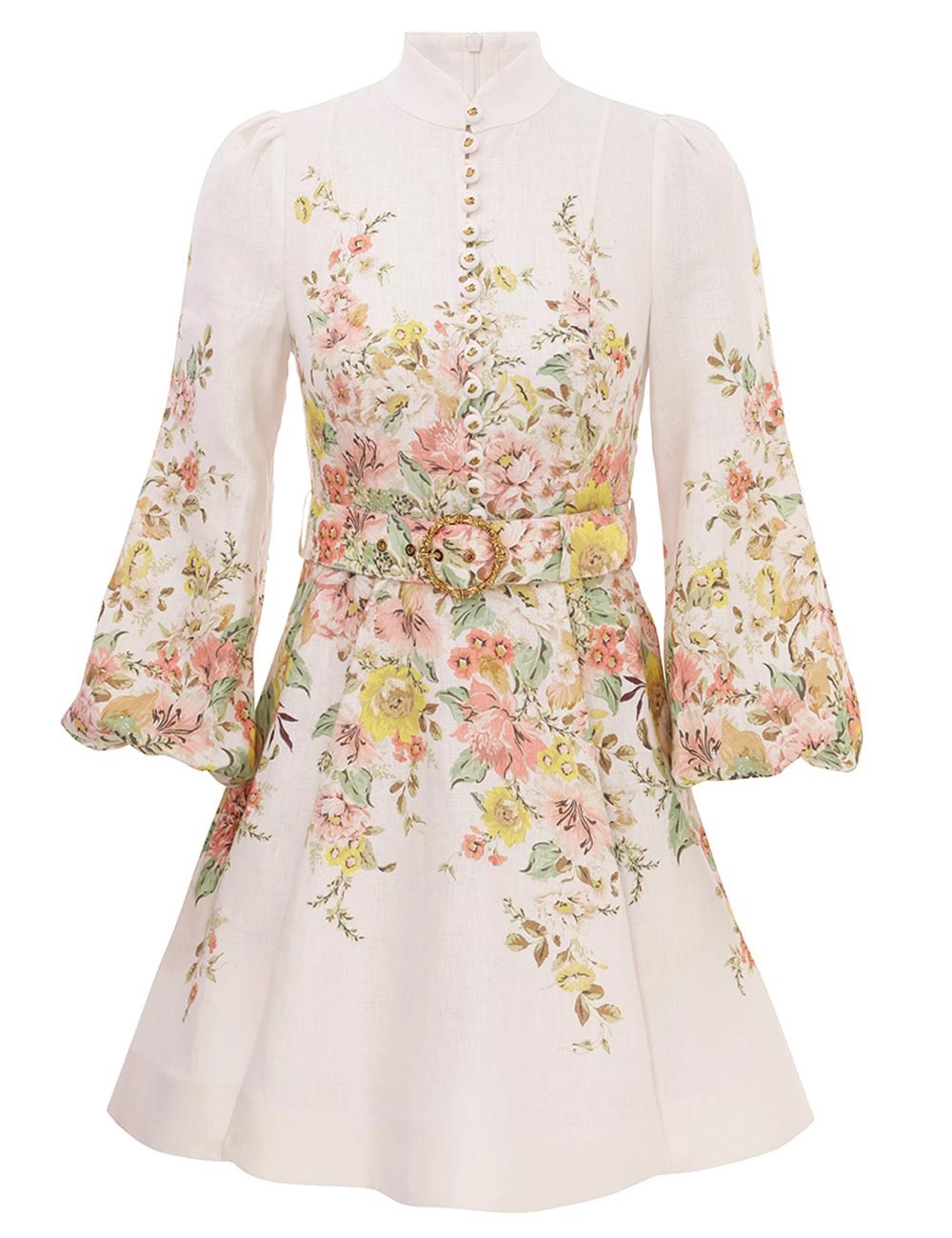 Zimmermann floral mini dress new arrivals