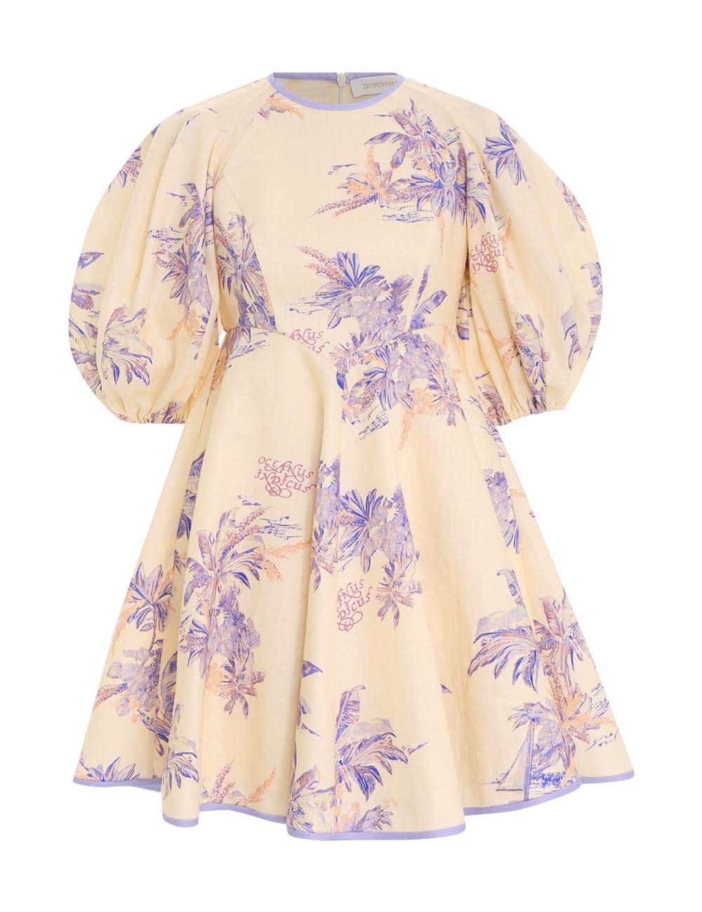Linen Day Mini Dress