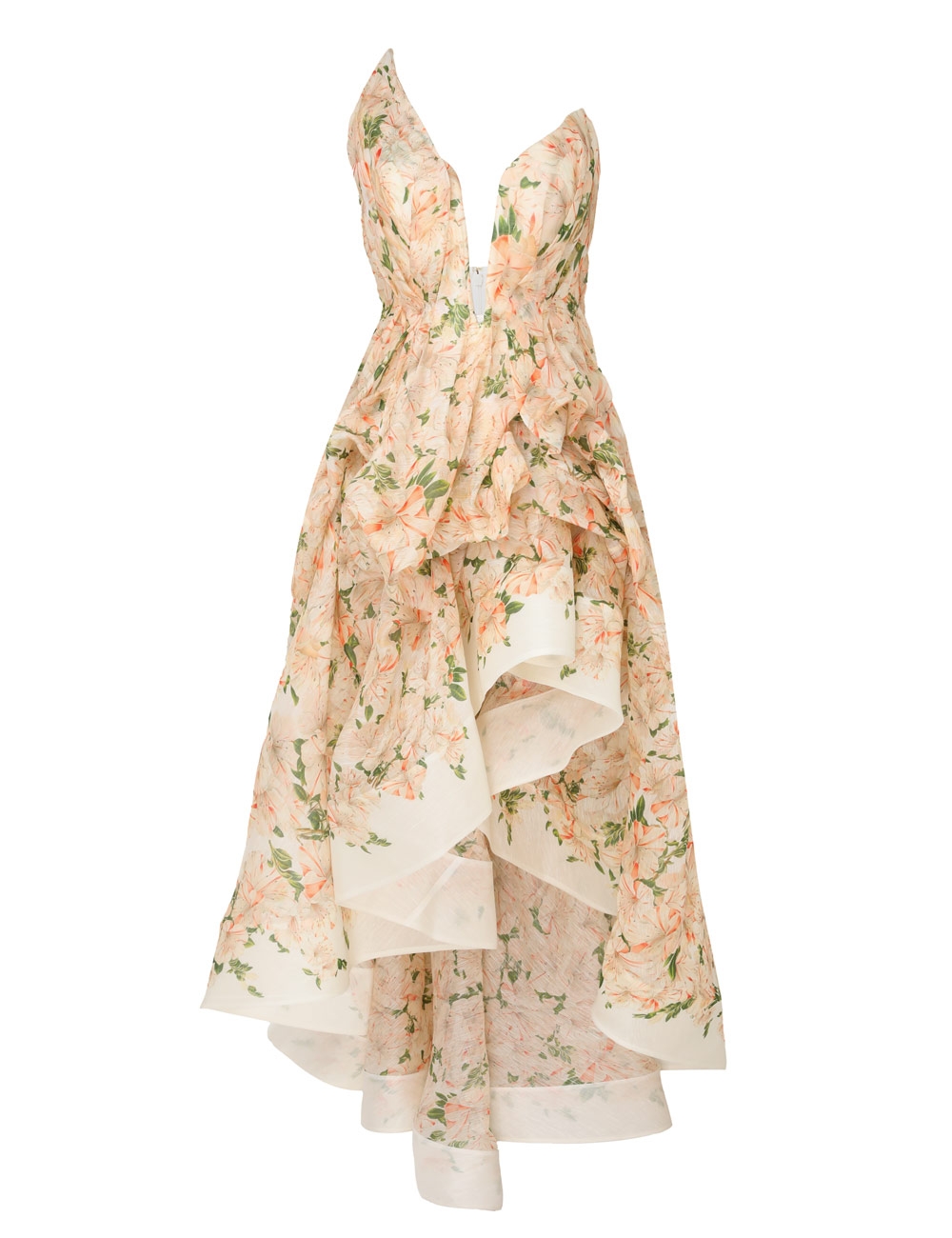 Designer midi length best sale dresses