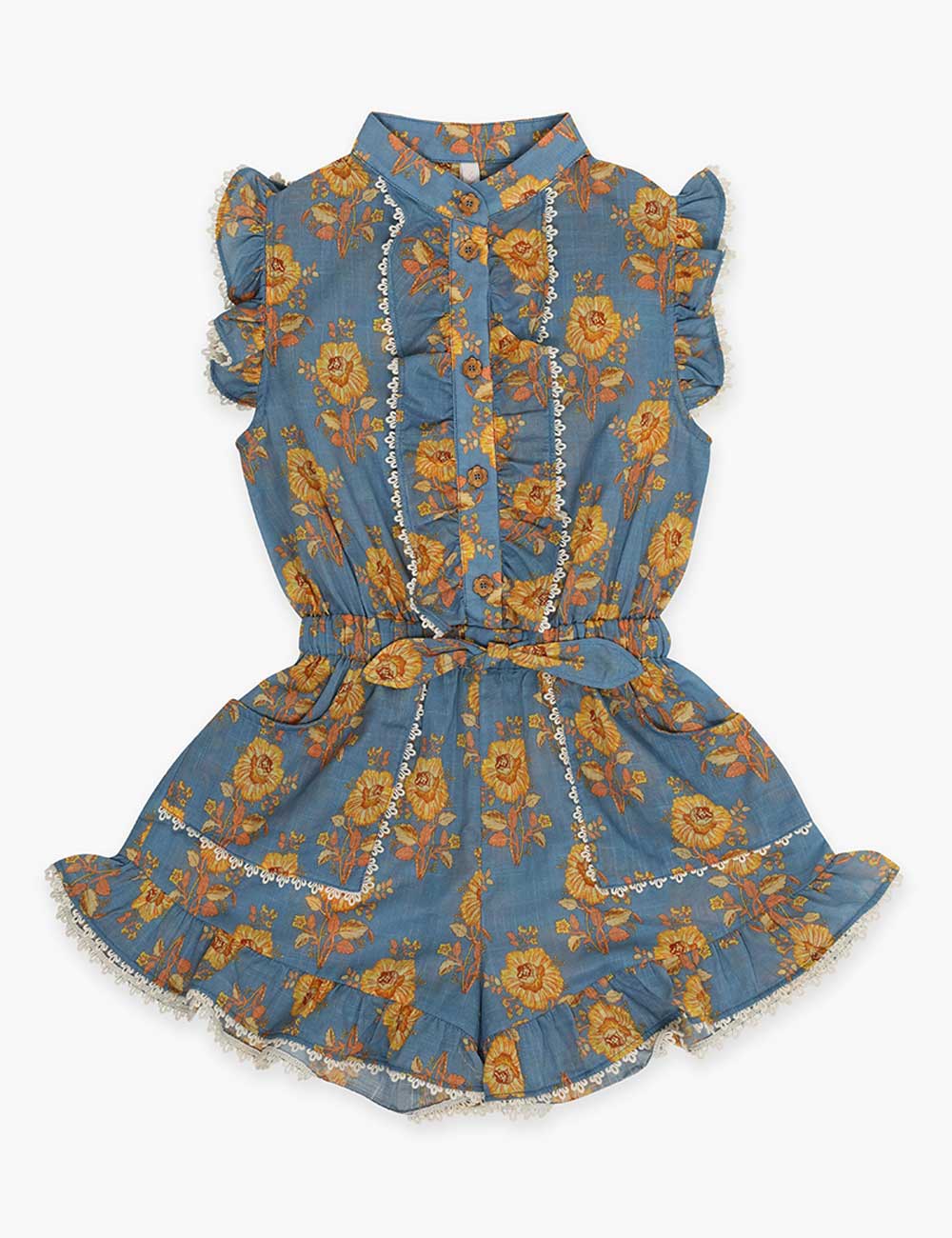 Junie Frill Playsuit