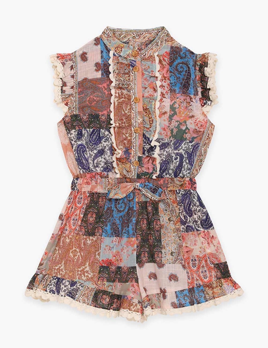 Devi Frill Playsuit