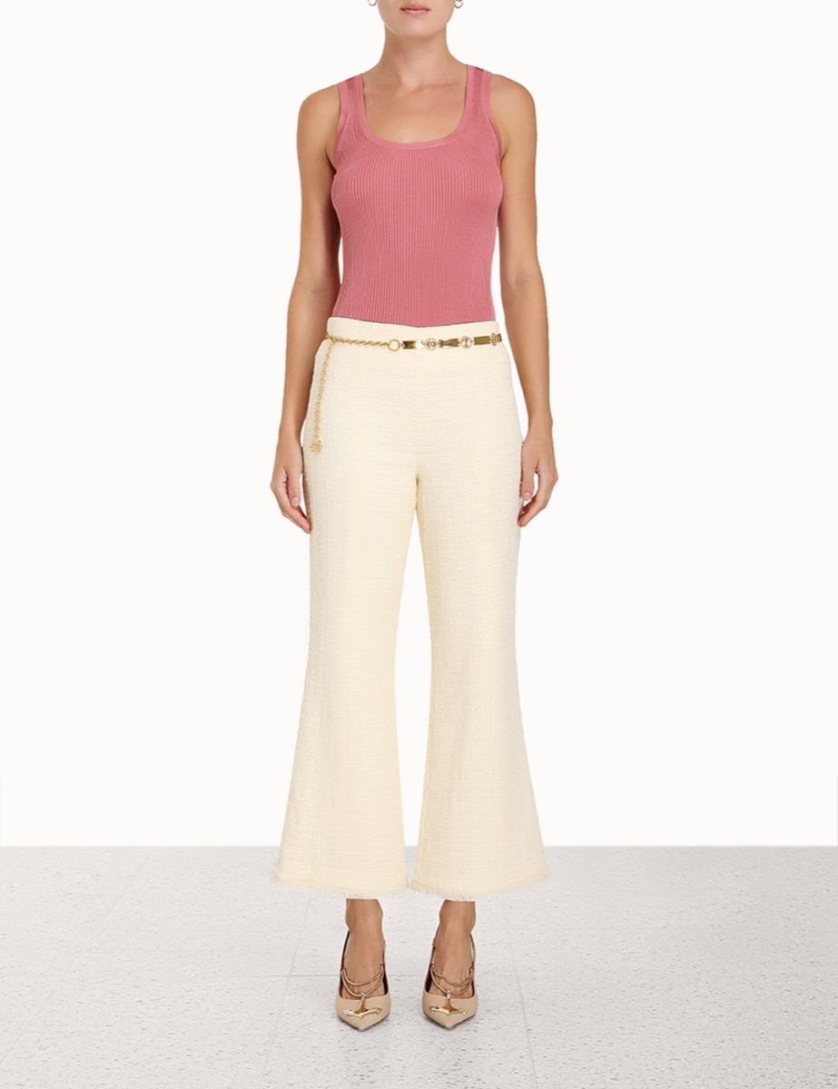 Rib Scoop Neck Tank