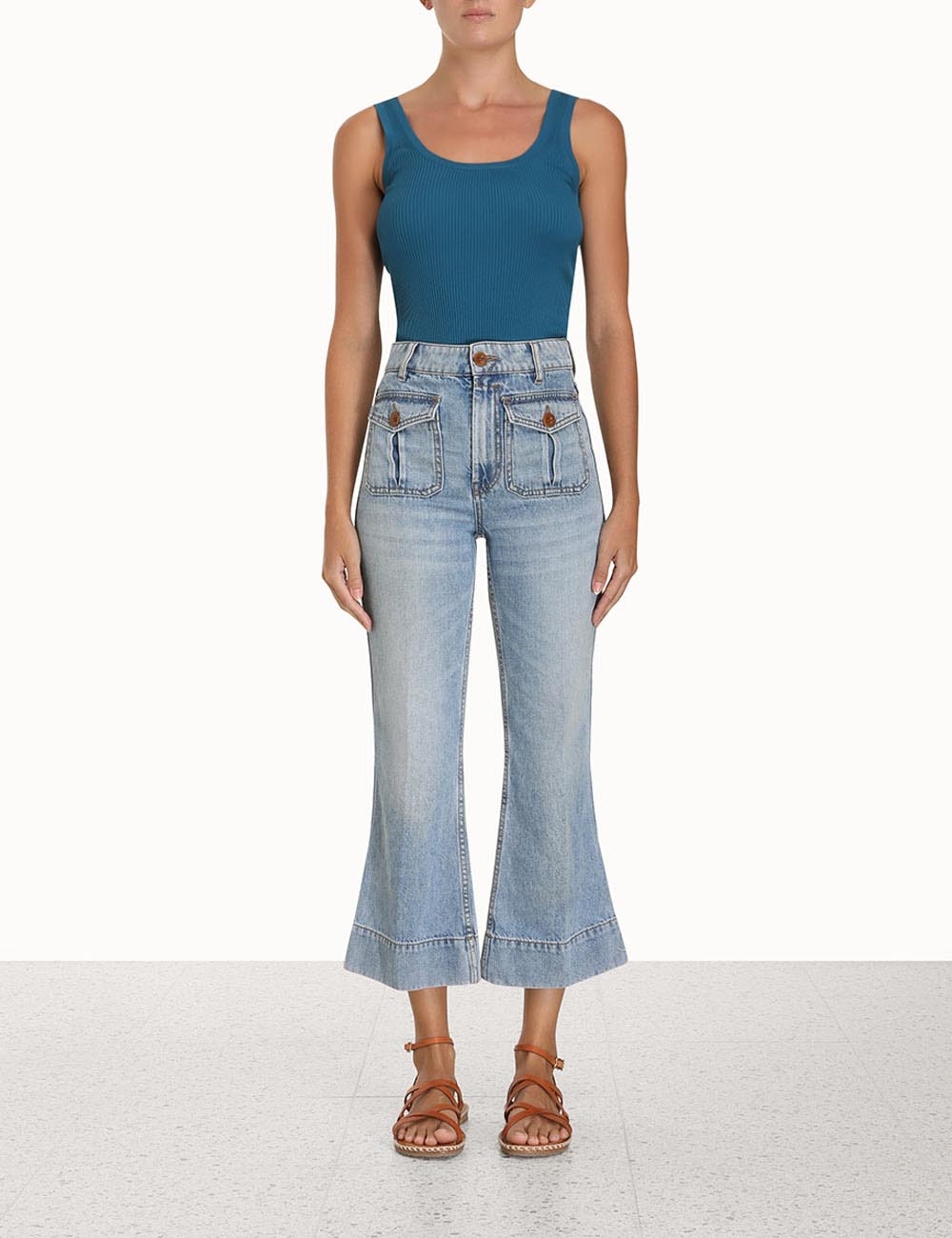 Ginger Scoop Neck Tank